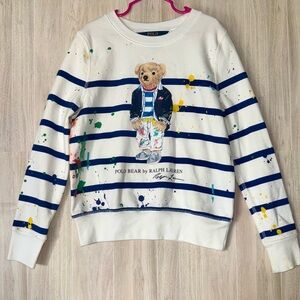 🐻 Girls size 8/10 - Polo by Ralph Lauren Crew Neck Top